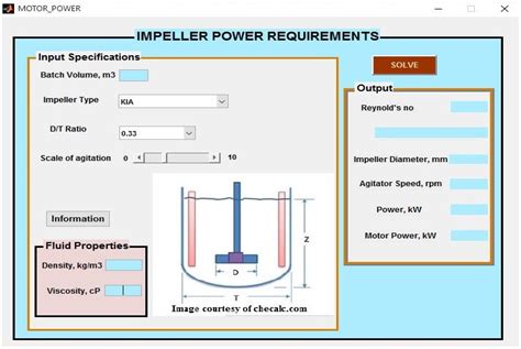 2 Use this ms excel spreadsheet to calculation the power requirements and mixing intensity for a defined mixing application. . Anchor agitator design calculation